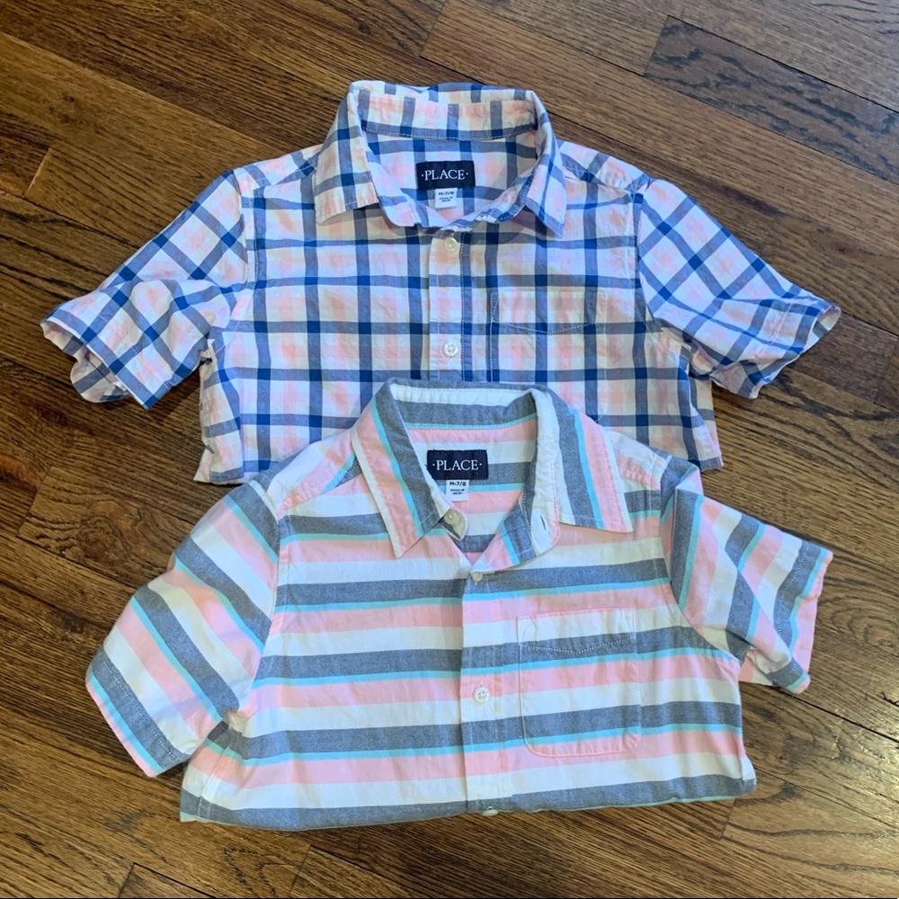 2- The Children’s Place Button Down Shirts